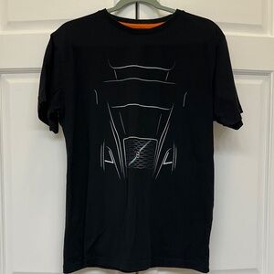 Official Volvo Merchandise Graphic T Shirt Medium Black Minimalist